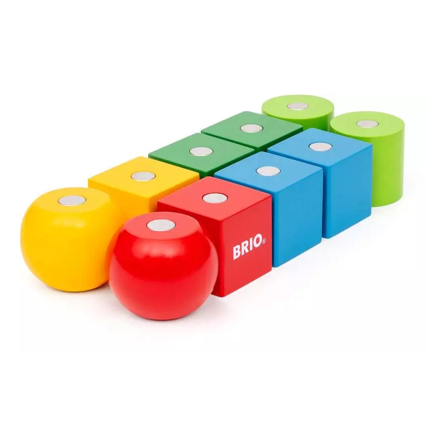 Weitere Ansicht: BRIO Infant/ Toddler - Magnetische Holzbausteine