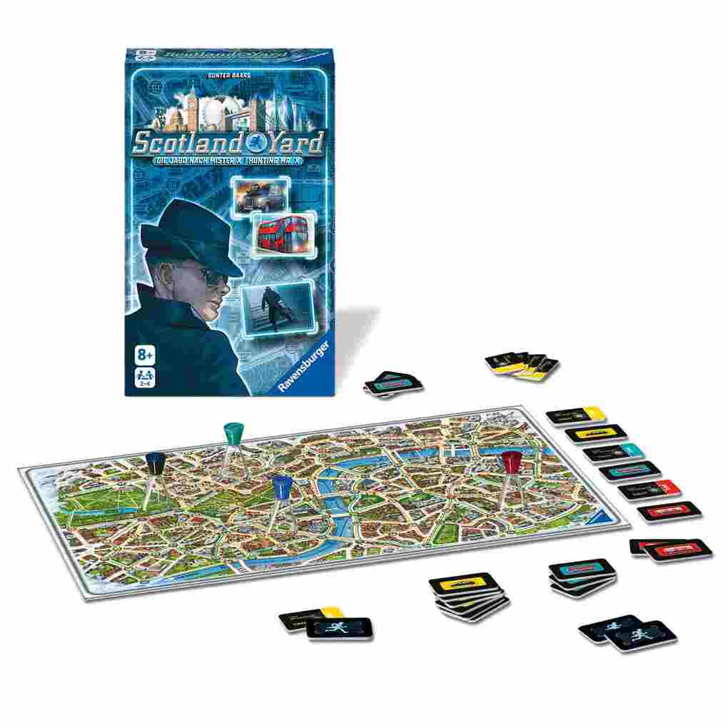 Weitere Ansicht: Scotland Yard - Reisespiel ab 8 Jahre | Gunter Baars