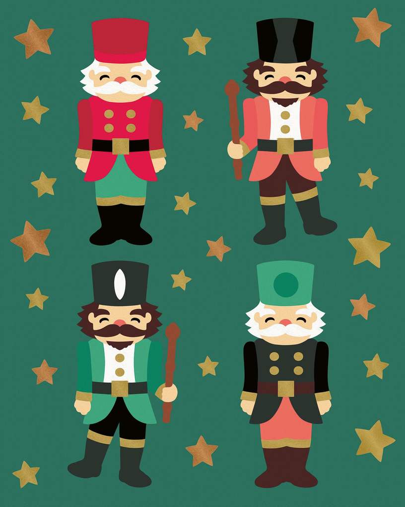 Weitere Ansicht: CreArt, Malen nach Zahlen Adults Trend - Weihnachts-Nussknacker