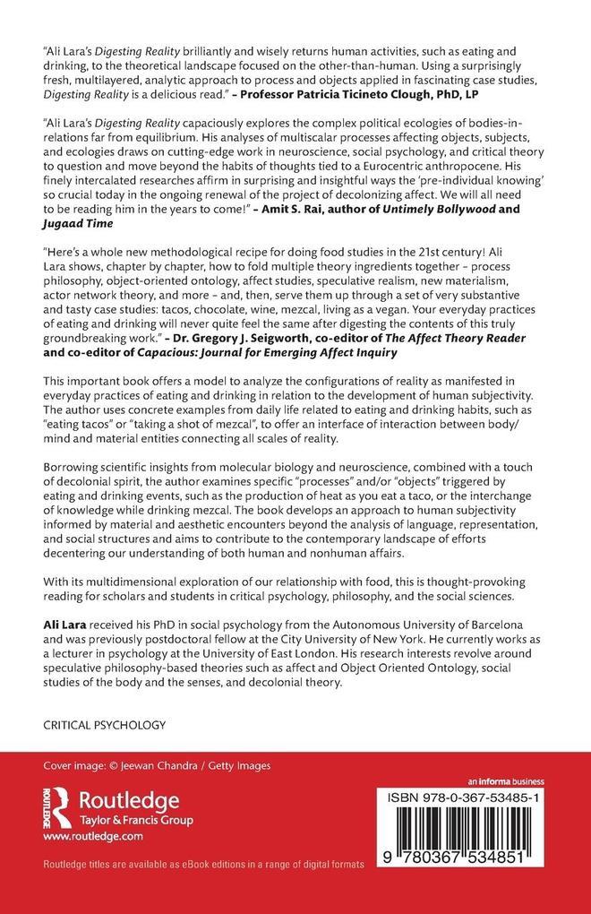 Weitere Ansicht: Decentering Subjectivity in Everyday Eating and Drinking | Ali Lara