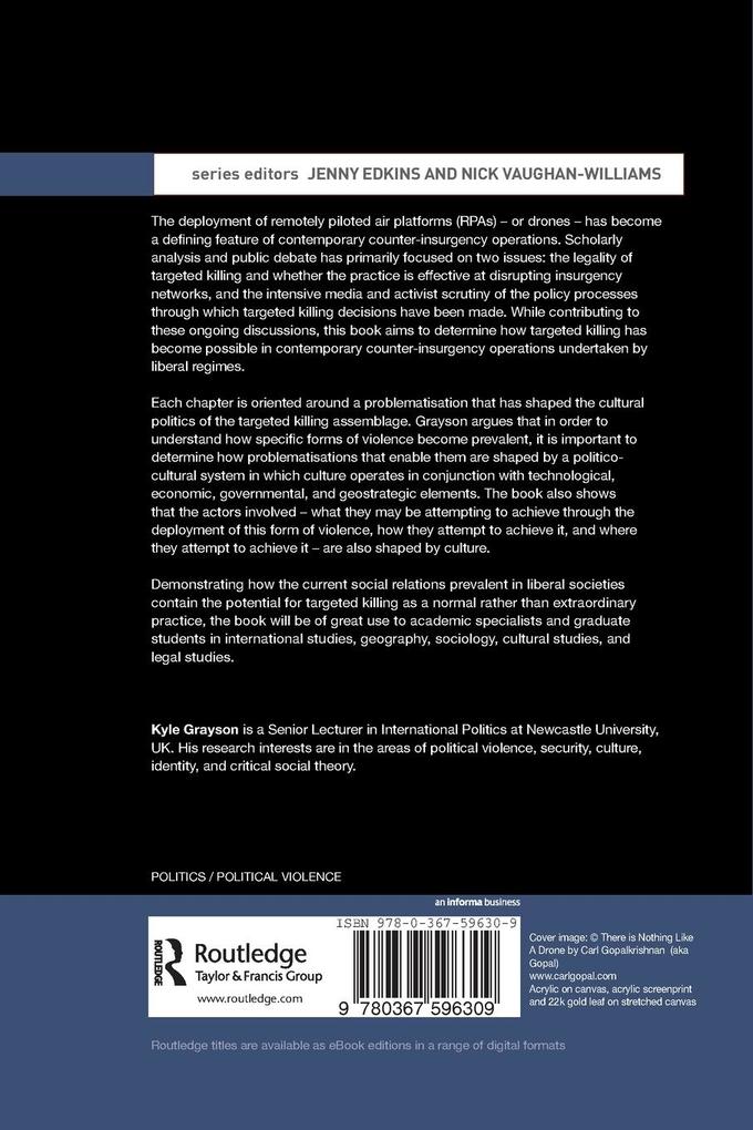 Weitere Ansicht: Cultural Politics of Targeted Killing | Kyle Grayson