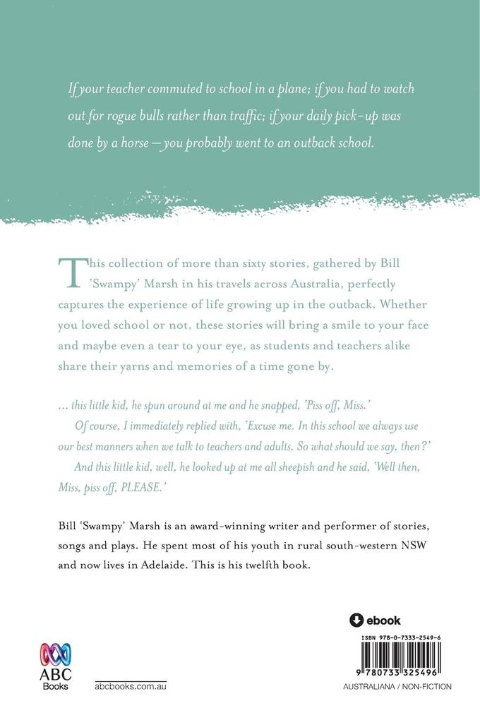 Weitere Ansicht: GREAT AUSTRALIAN OUTBACK SCHOOL STORIES | Bill Marsh