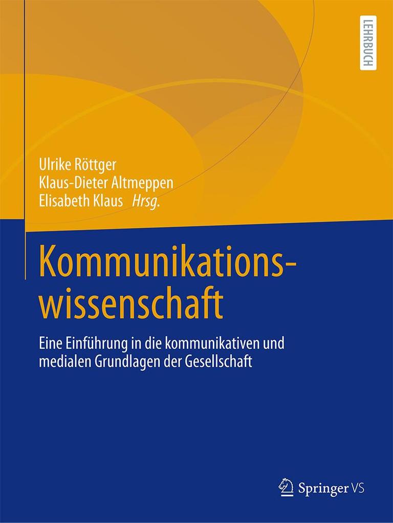 Produktbild: Kommunikationswissenschaft
