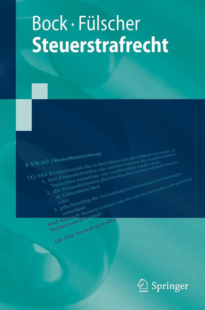 Produktbild: Steuerstrafrecht | Dennis Bock, Friedrich Sebastian Fülscher