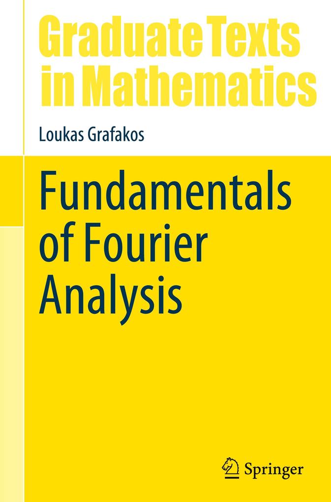Produktbild: Fundamentals of Fourier Analysis | Loukas Grafakos