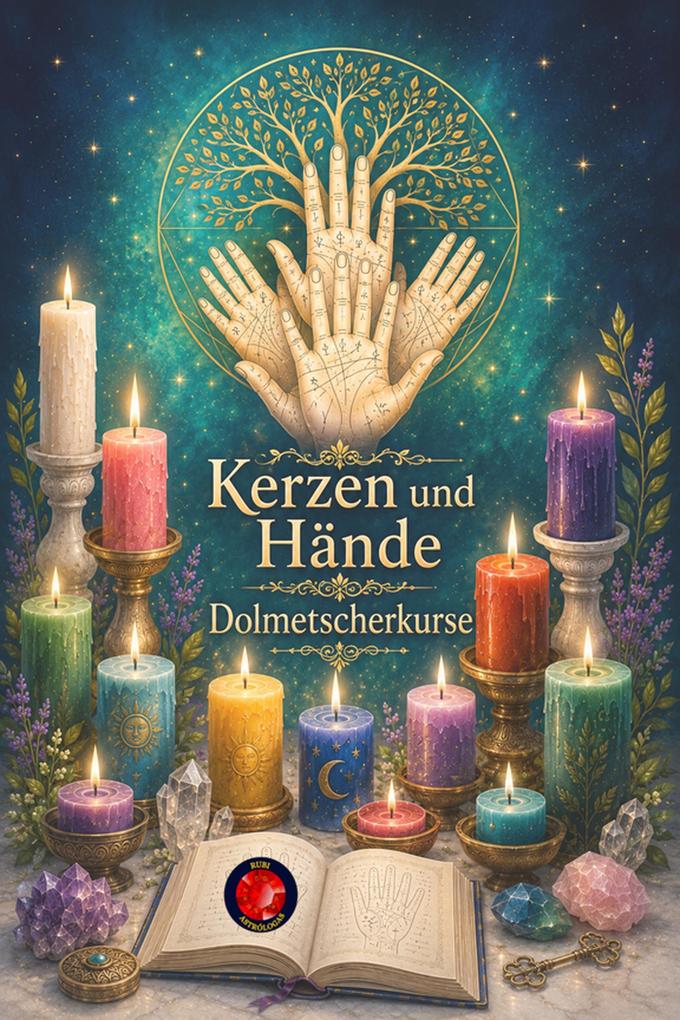 Produktbild: Kerzen und Hände Dolmetscherkurse | Alina A Rubi, Angeline Rubi