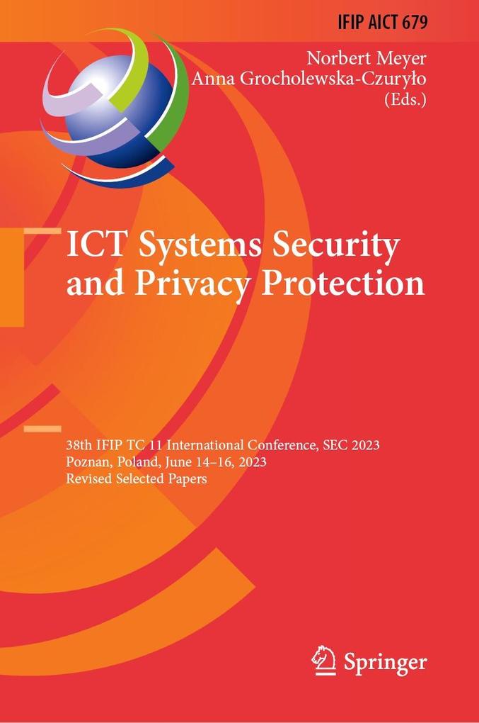 Produktbild: ICT Systems Security and Privacy Protection