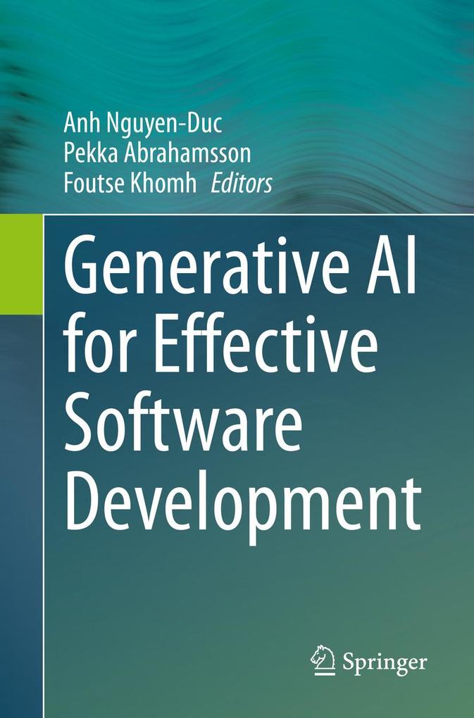 Produktbild: Generative AI for Effective Software Development
