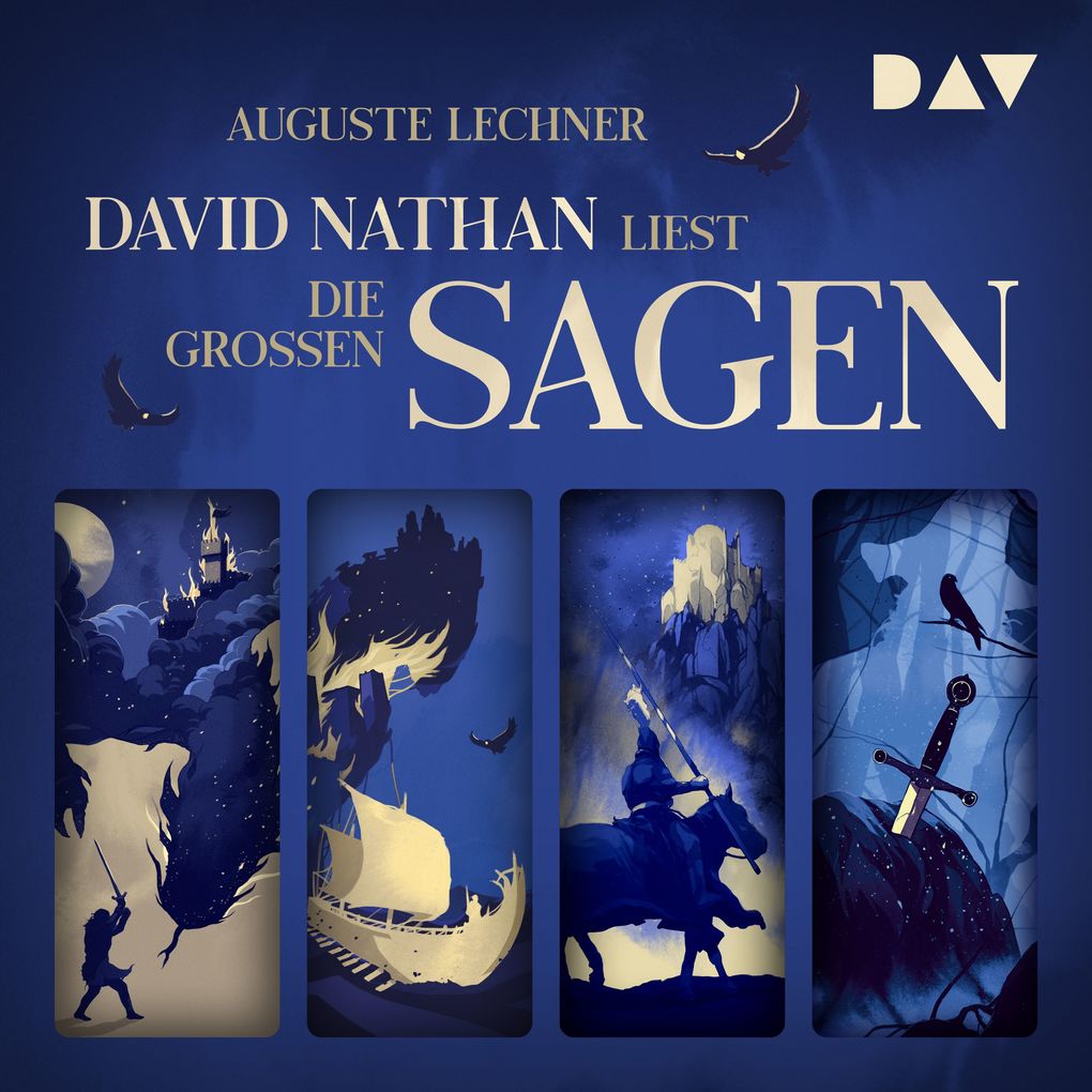 Produktbild: Die großen Sagen | Auguste Lechner