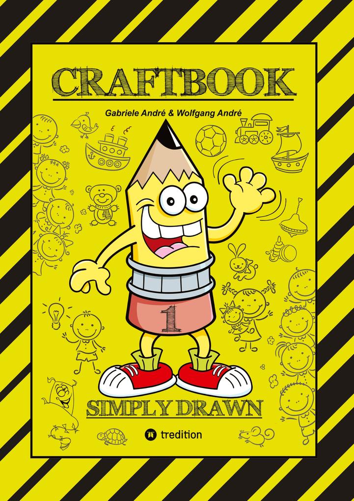 Produktbild: CRAFTBOOK - TIPPS & TRICKS BEIM ZEICHNEN VON FIGUREN & BÄUMEN - SYMBOLE - OBJEKTE - TOLLE MOTIVE - RÄTSEL - AUFGABEN | Gabriele André, Wolfgang André