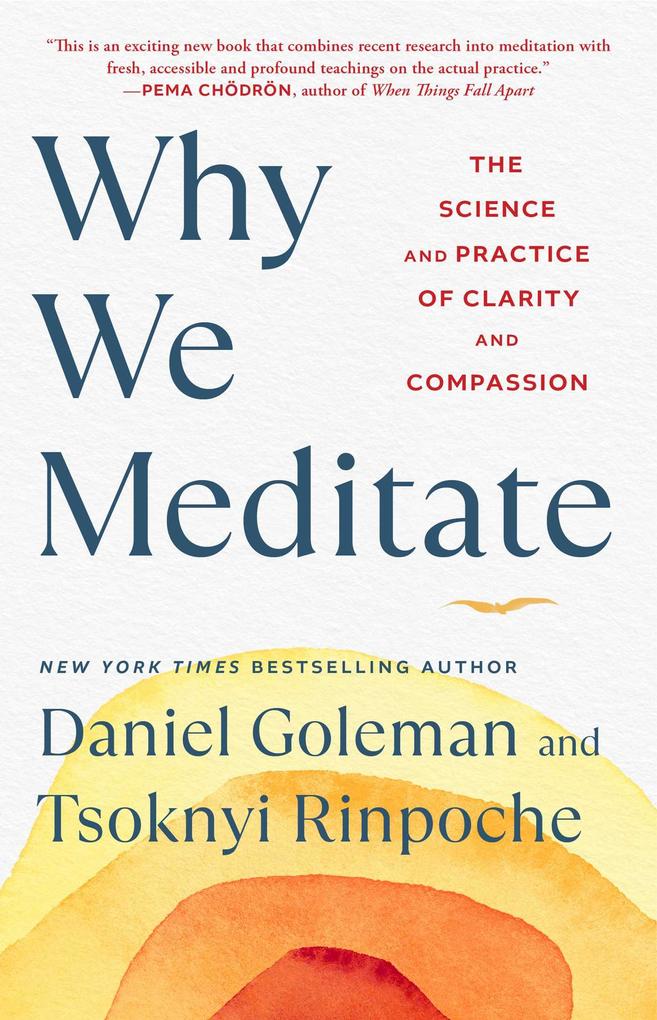 Produktbild: Why We Meditate | Daniel Goleman, Tsoknyi Rinpoche