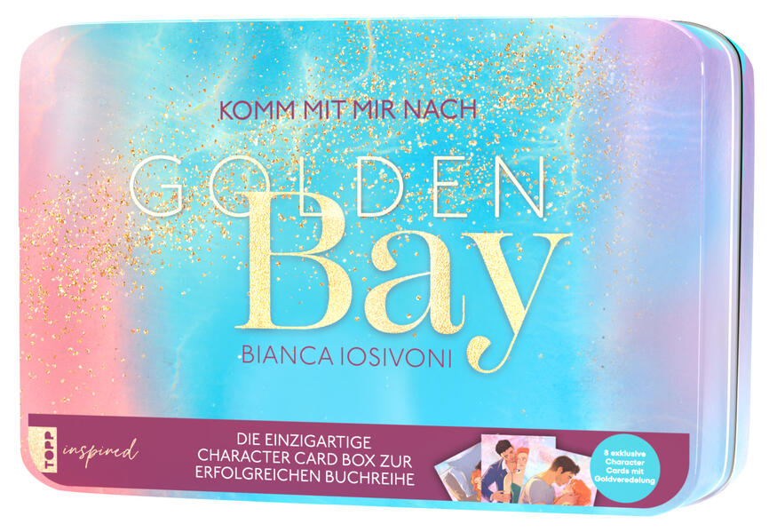 Produktbild: Golden Bay Character Card Box | Bianca Iosivoni