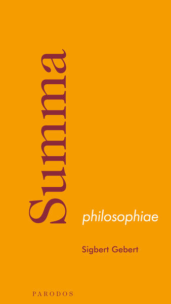 Produktbild: Summa philosophiae | Sigbert Gebert