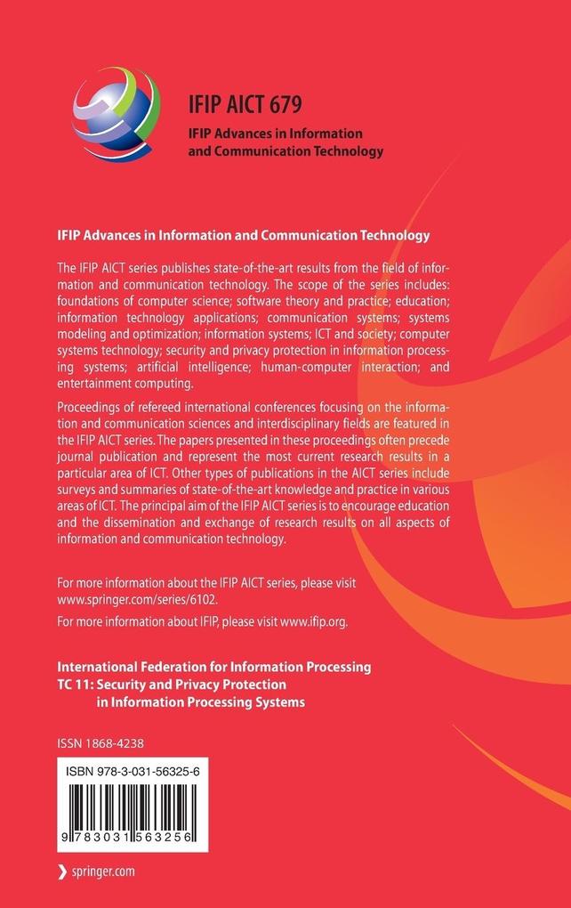Weitere Ansicht: ICT Systems Security and Privacy Protection