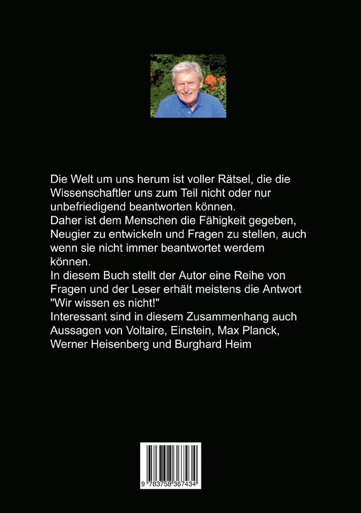 Weitere Ansicht: Ein Universum voller Fragen | Dietrich Volkmer