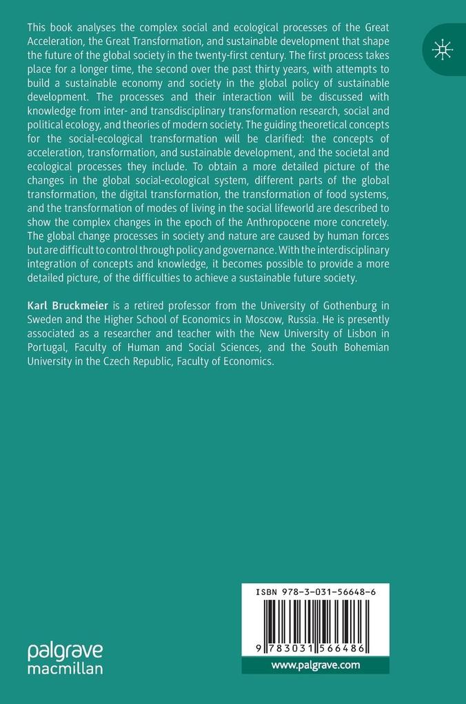 Weitere Ansicht: The Anthropocene and its Future | Karl Bruckmeier