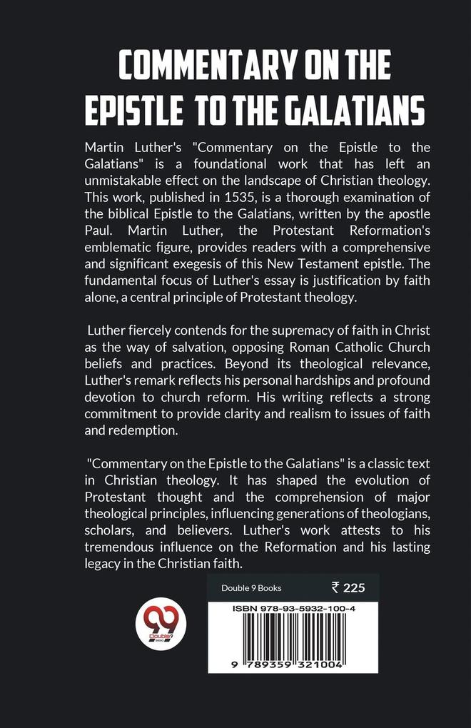 Weitere Ansicht: Commentary On The Epistle To The Galatians | Martin Luther