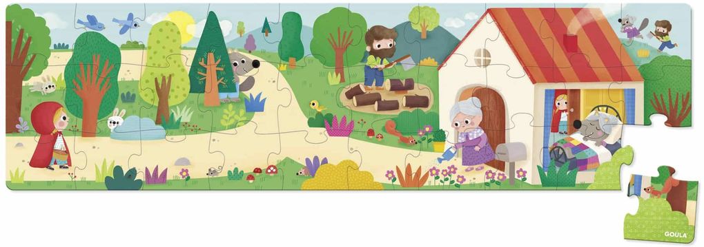 Weitere Ansicht: GOULA XXL Puzzle Red Riding Hood