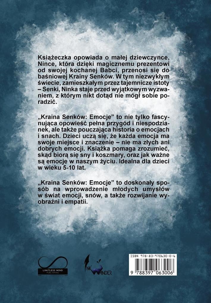 Weitere Ansicht: Kraina Senków - Emocje | Emilia Chmaruk, Limitless Mind Publishing, Beedraumur