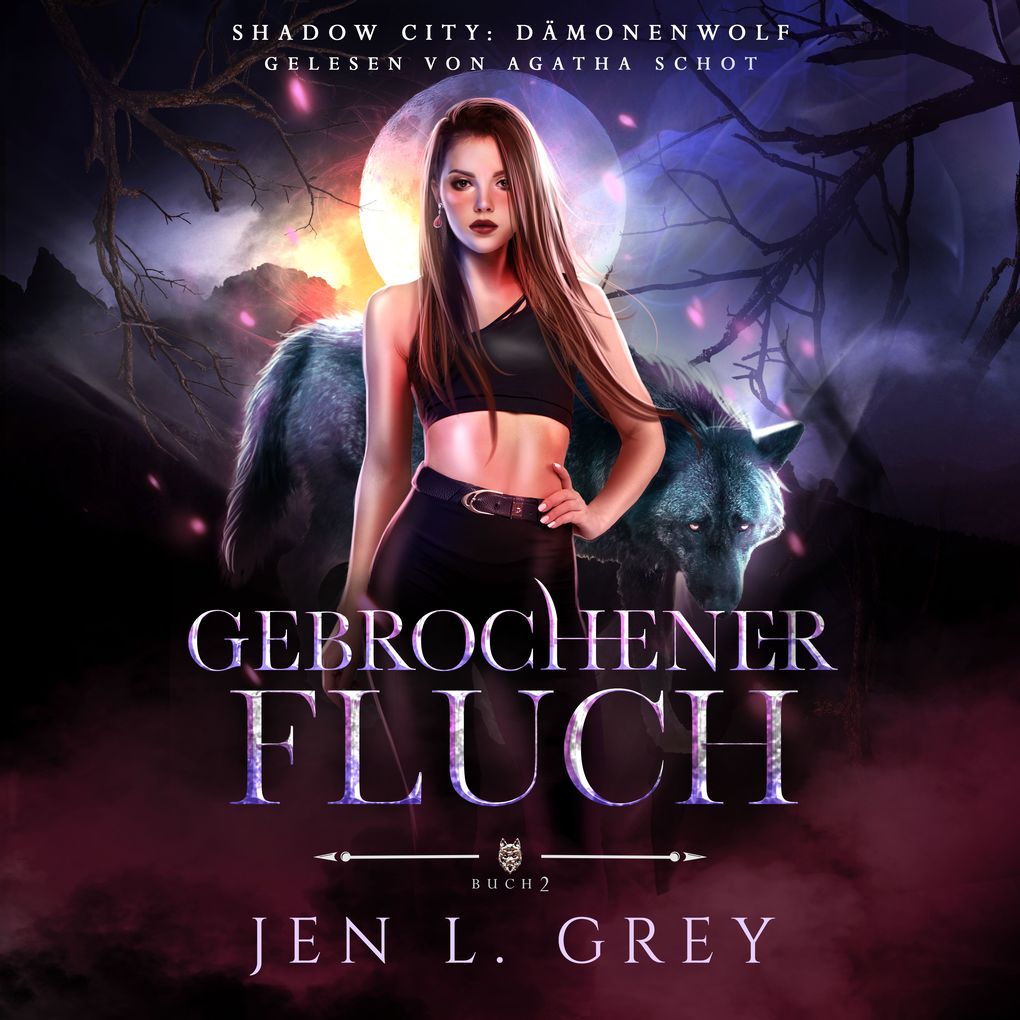 Produktbild: Dämonenwolf 2 - Gebrochener Fluch - Werwolf Hörbuch | Jen L. Grey