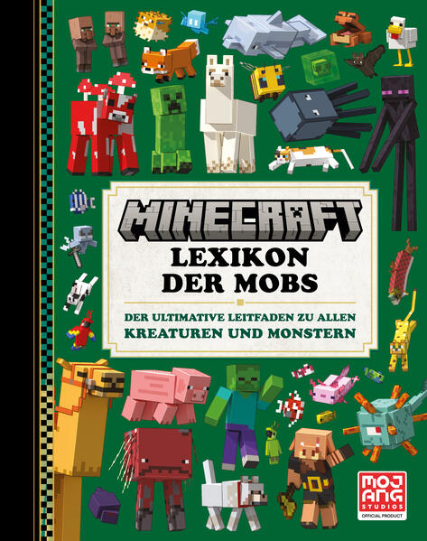 Produktbild: Minecraft Lexikon der Mobs. Der ultimative Leitfaden zu allen Kreaturen und Monstern | Mojang AB