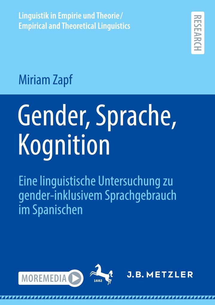 Produktbild: Gender, Sprache, Kognition | Miriam Zapf
