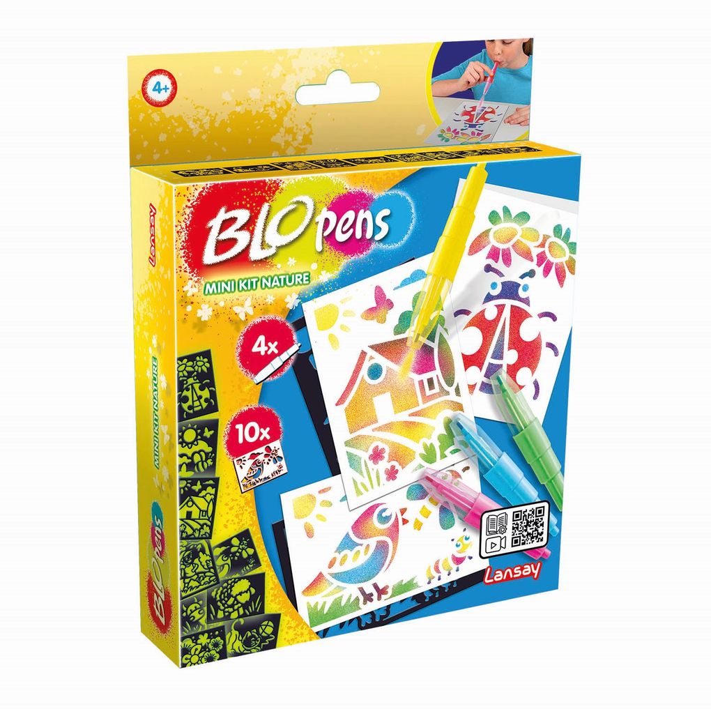 Produktbild: Lansay - BLOPENS Sprühstifteset Mini Natur
