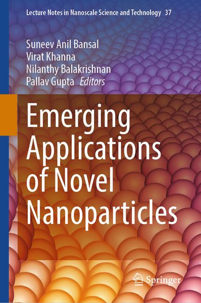 Produktbild: Emerging Applications of Novel Nanoparticles