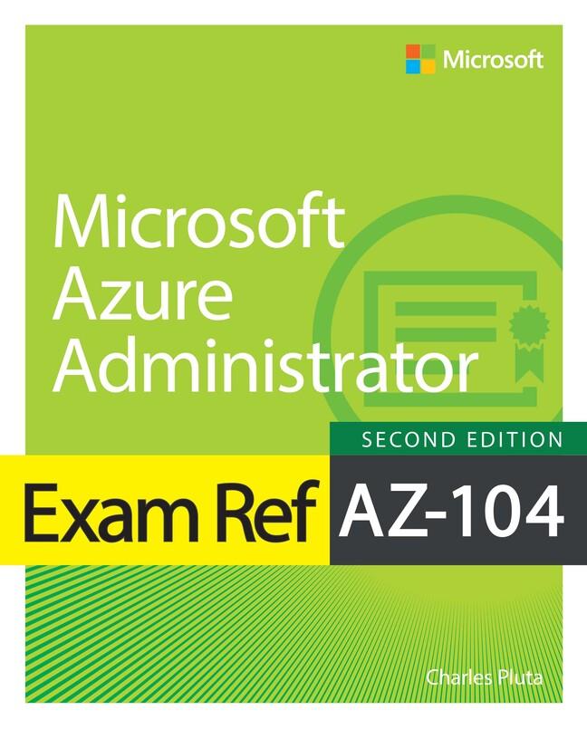 Produktbild: Exam Ref AZ-104 Microsoft Azure Administrator | Charles Pluta
