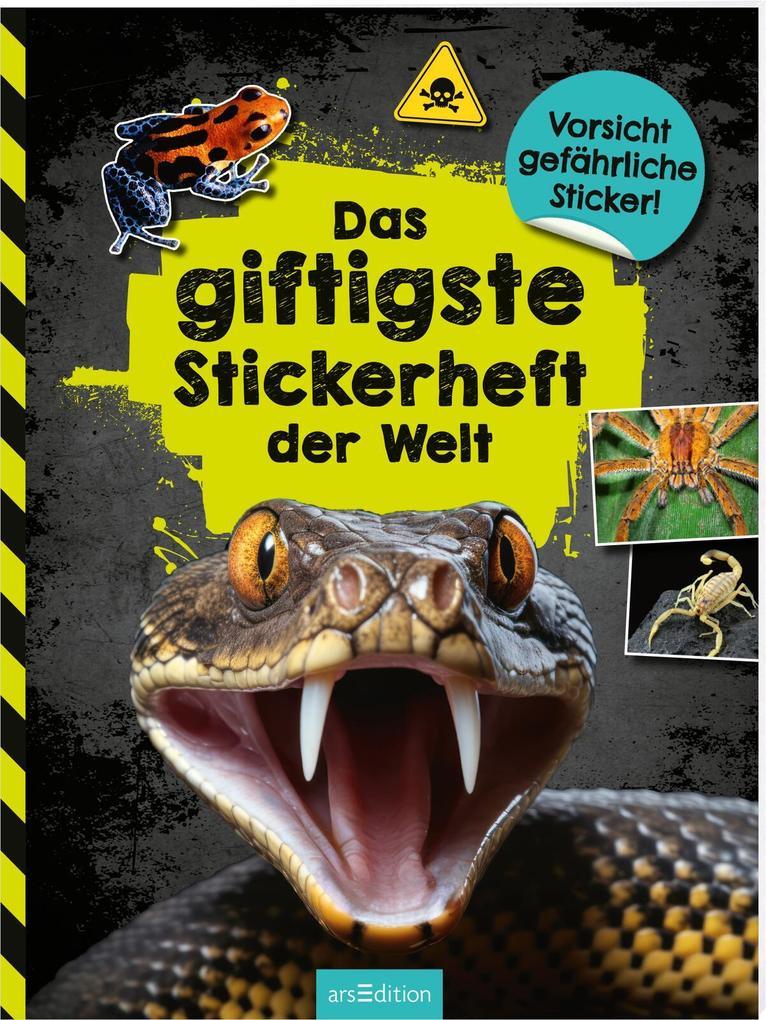 Produktbild: Das giftigste Stickerheft der Welt