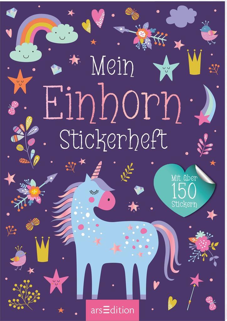 Produktbild: Mein Einhorn-Stickerheft