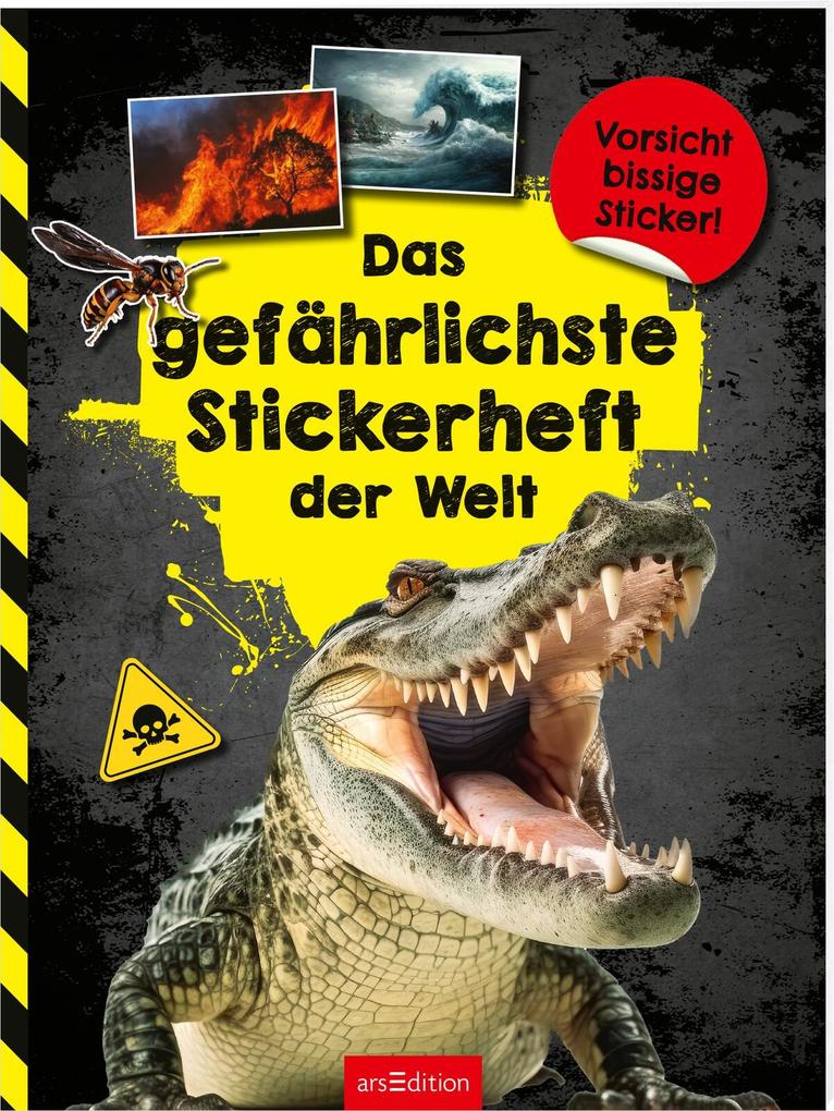 Produktbild: Das gefährlichste Stickerheft der Welt