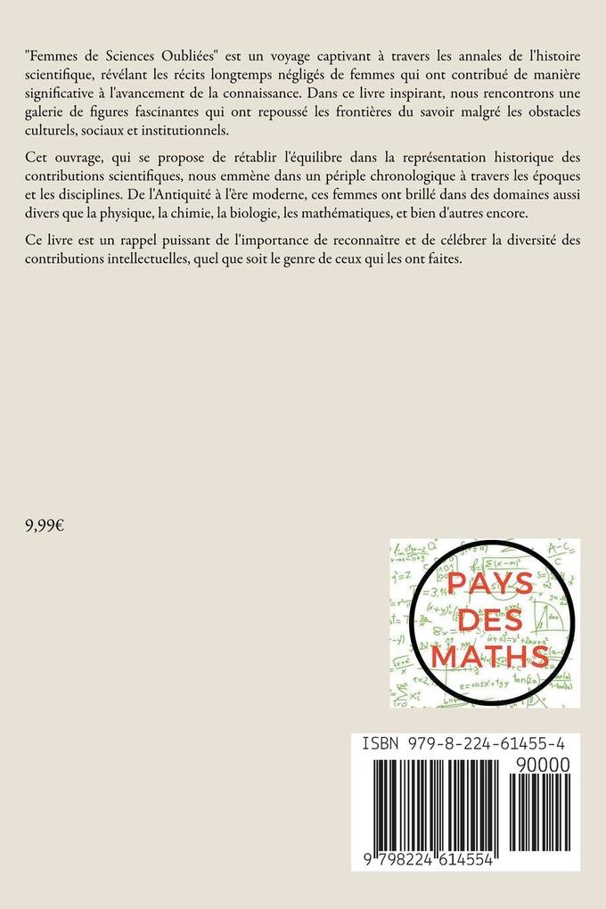 Weitere Ansicht: Femmes de sciences oubliées | Pays Des Maths