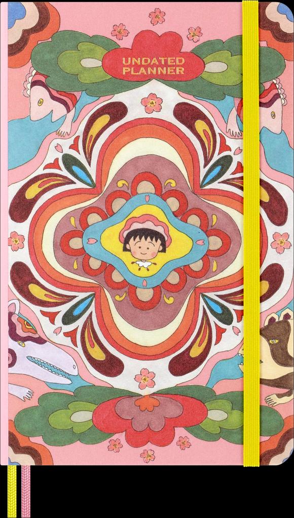 Weitere Ansicht: Moleskine Sakura undatierter Wochen Notizkalender, L/A5, Fester Einband