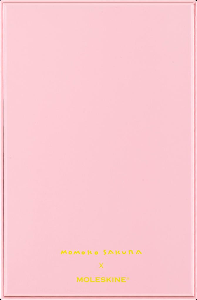 Weitere Ansicht: Moleskine Sakura undatierter Wochen Notizkalender, L/A5, Fester Einband