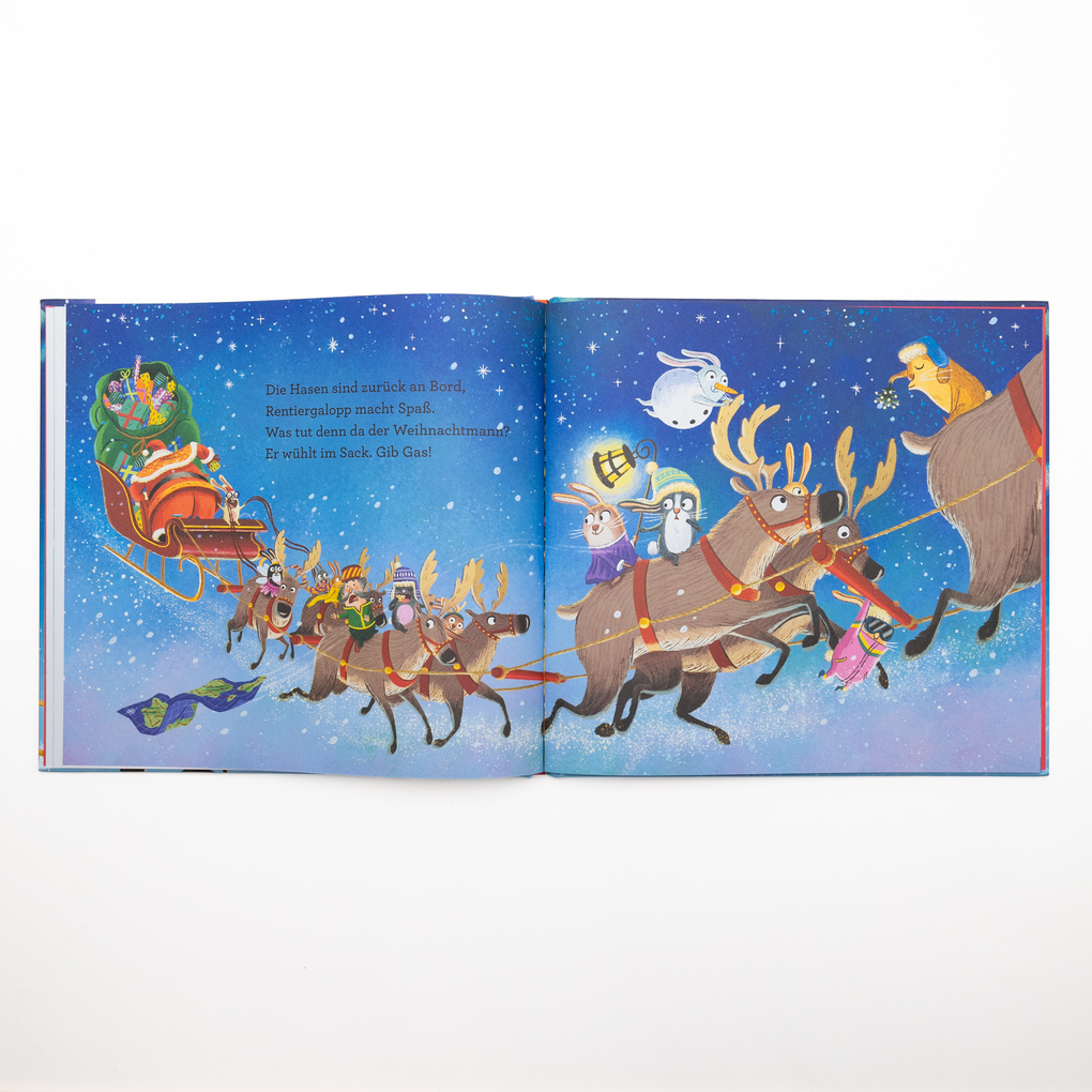 Weitere Ansicht: Hasen rasen mit dem Schlitten | Philip Ardagh