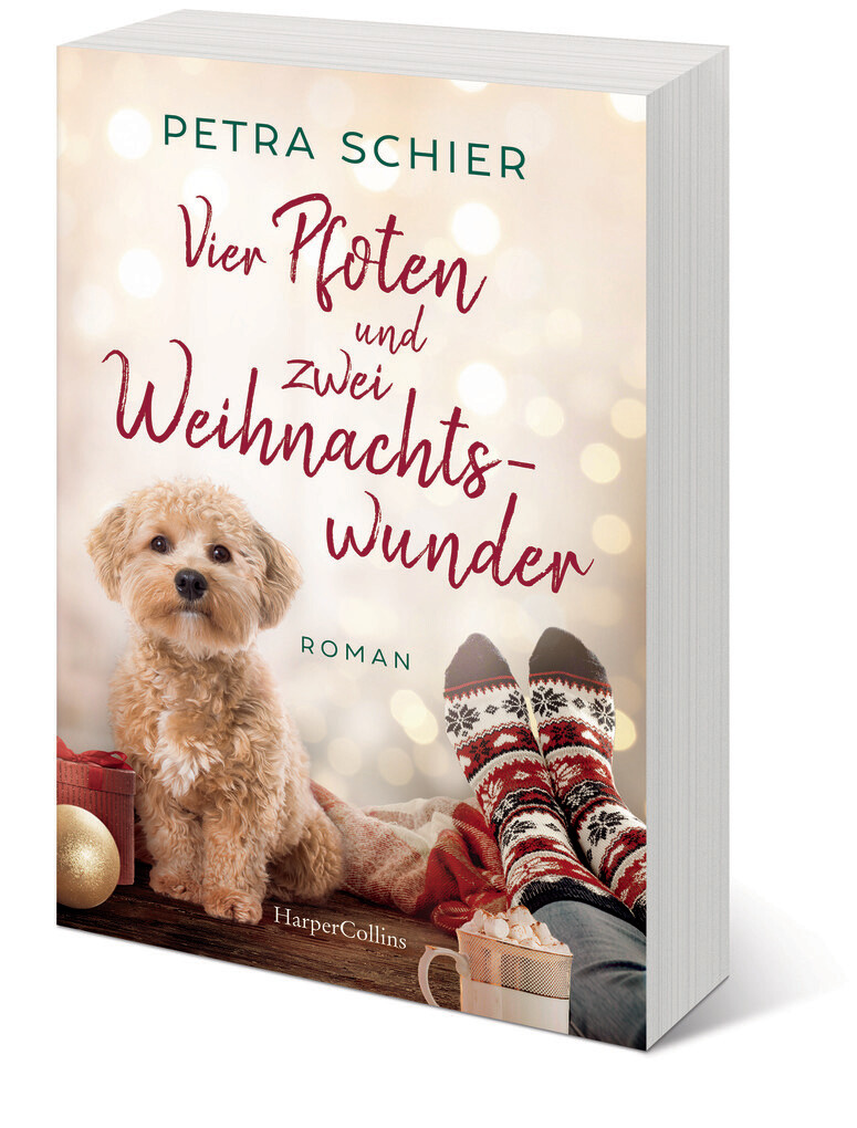 Weitere Ansicht: Vier Pfoten und zwei Weihnachtswunder | Petra Schier