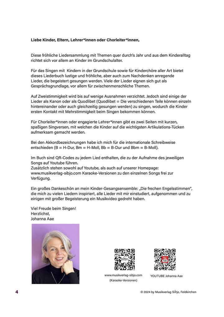 Weitere Ansicht: Pippas Lieder | Johanna Aae