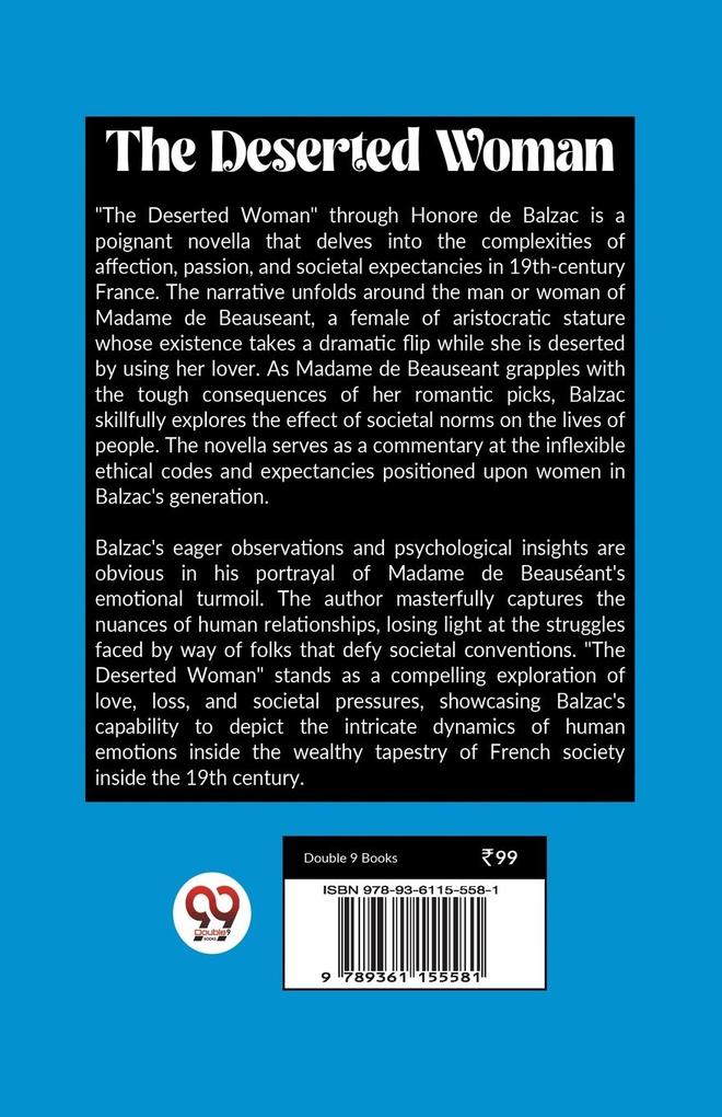 Weitere Ansicht: The Deserted Woman | Honore de Balzac