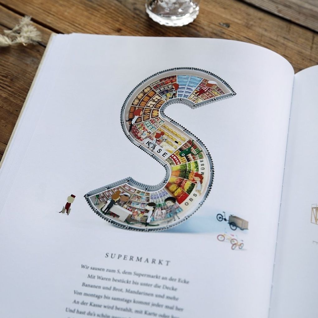 Weitere Ansicht: Buchstabenhausen | Maja Knochenhauer, Jonas Tjäder