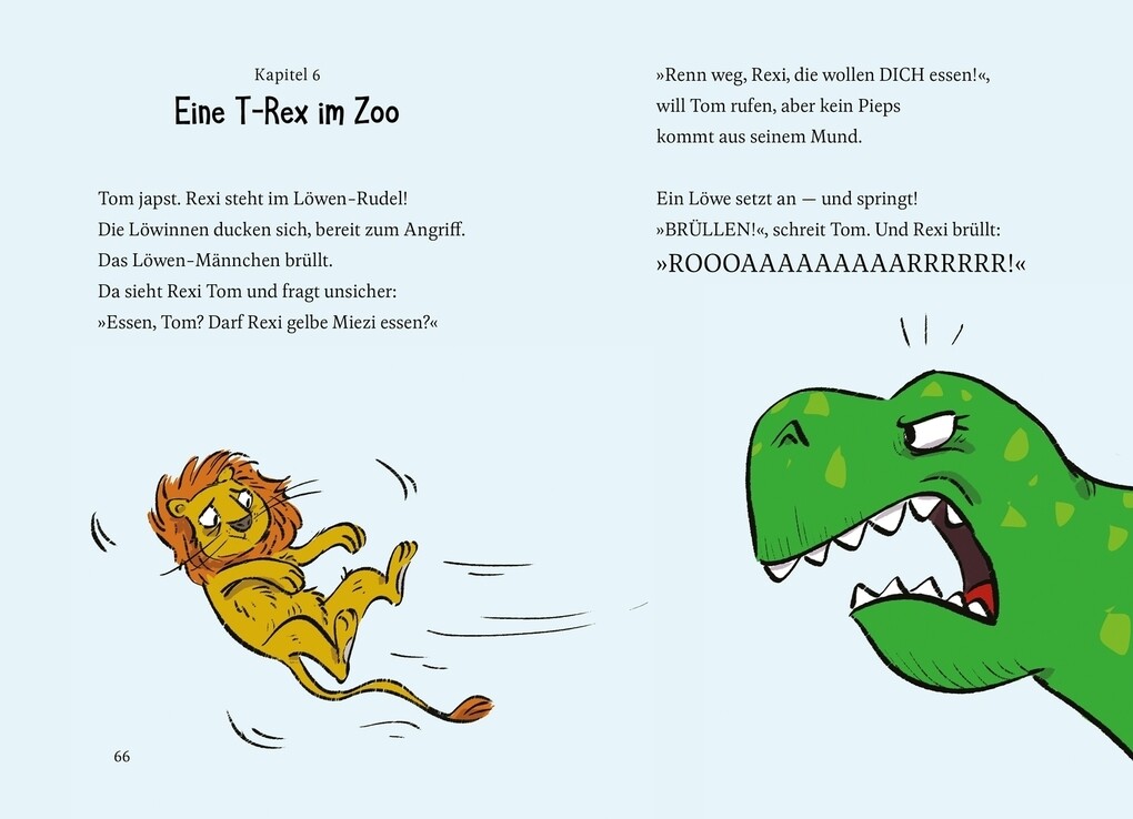 Weitere Ansicht: Knacks! 1 Ein T-Rex schlüpft aus | Claudia Scharf