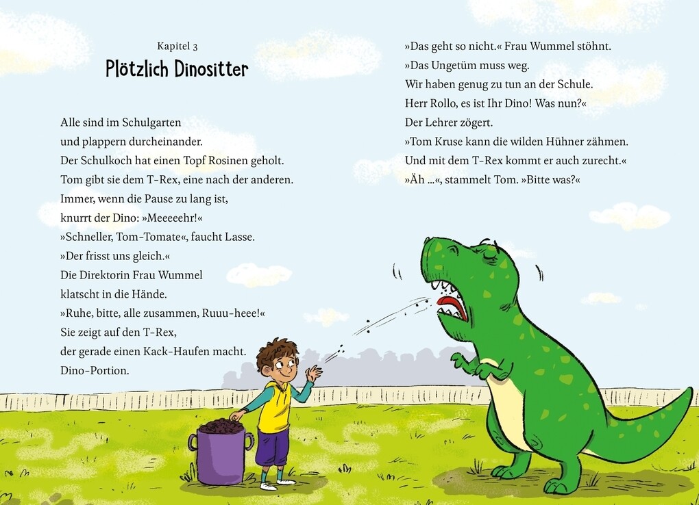 Weitere Ansicht: Knacks! 1 Ein T-Rex schlüpft aus | Claudia Scharf