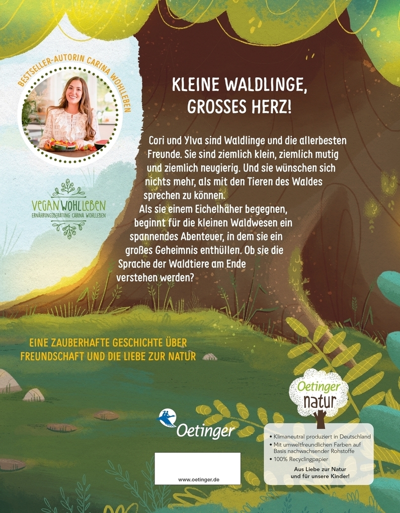 Weitere Ansicht: Die Waldlinge und die geheime Sprache der Tiere | Carina Wohlleben