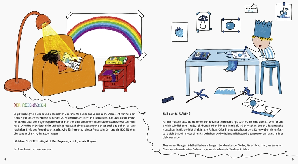 Weitere Ansicht: BiBiBiber hat da mal 'ne Frage. Welche Farben hat der Regenbogen? | Mai Thi Nguyen-Kim, Marie Meimberg