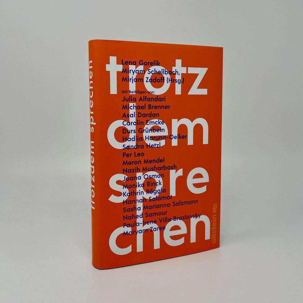 Weitere Ansicht: Trotzdem sprechen | Fadi Abdelnour, Julia Alfandari, Asal Dardan, Carolin Emcke, Durs Grünbein