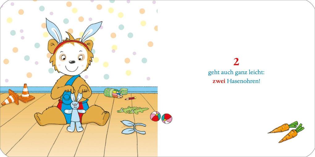 Weitere Ansicht: Bobo & Hasi zählen bis 3 | Dorothée Böhlke