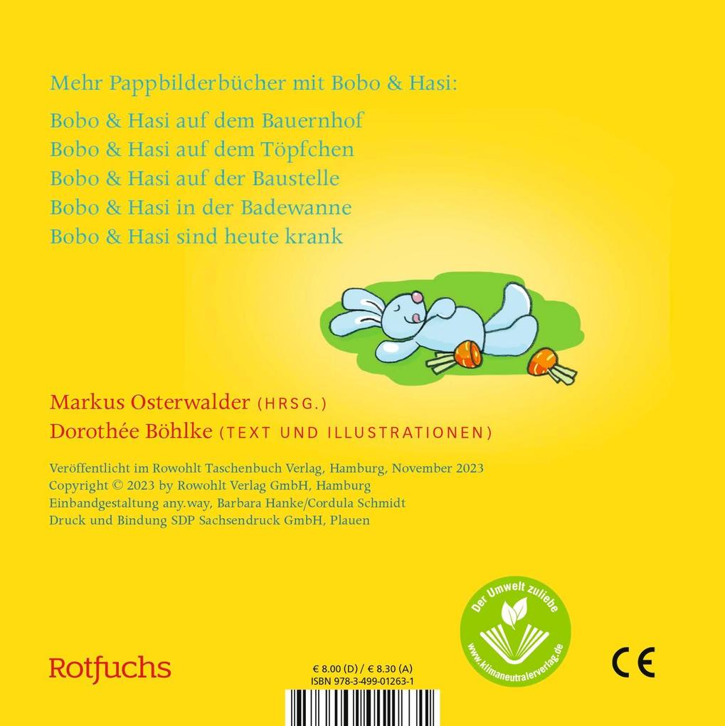 Weitere Ansicht: Bobo & Hasi zählen bis 3 | Dorothée Böhlke