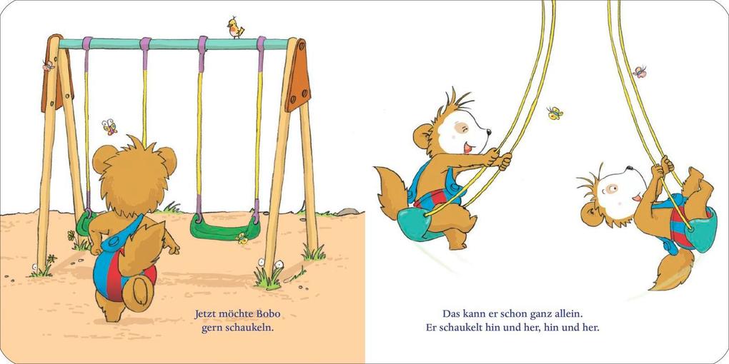 Weitere Ansicht: Bobo auf dem Spielplatz | Markus Osterwalder