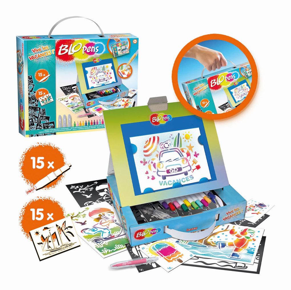 Weitere Ansicht: Lansay - BLOPENS Sprühstifteset Koffer