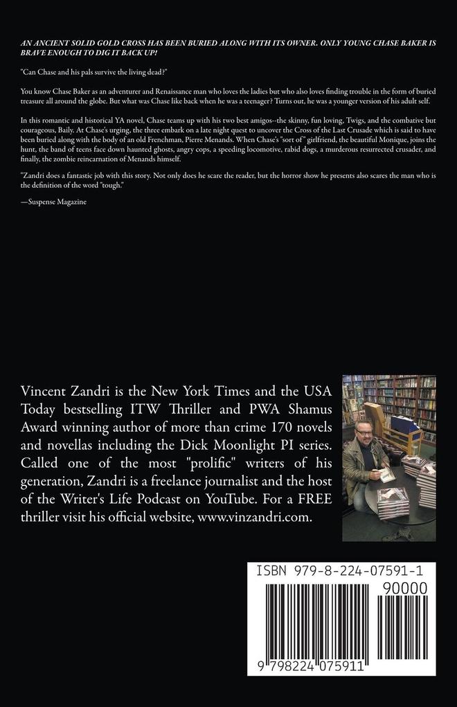 Weitere Ansicht: Young Chase Baker and the Cross of the Last Crusade | Vincent Zandri